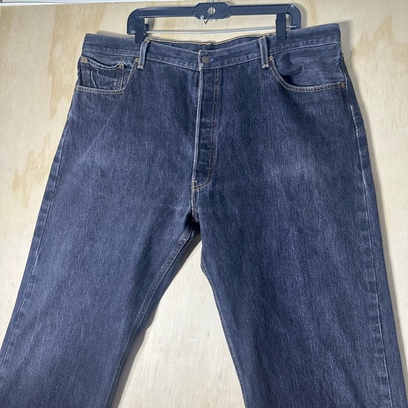 Levis 501XX Black Jeans Men’s 40X32 - Picture 2 of 8